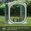 Werph Pop Up TentPortable Canopy Tent with Mesh Mosquito Net, Screen House Room Canopy Shade Screen 6 x 6 FT with Carry Bag for Patio, Backyard, Sports & Outdoors Activities, Green view 4