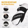 ATERCEL Ski Gloves for Men and Women, Waterproof Snow Gloves Mitten with 3M Thinsulate, Tough Outdoors Winter Gloves Suitable for Skiing Snowboarding Snowmobiling Ice Scraping view 3
