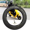 14X2.125 Bike Tyre, 14X2.125 57-254 Tubeless Tires, 14 Inch E-Bike Wheel Tire with Angled Valve for 14 Inch Electric Folding Bike, E-Bikes and E-Scooters, 45 PSI view 1