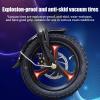 14X2.125 Bike Tyre, 14X2.125 57-254 Tubeless Tires, 14 Inch E-Bike Wheel Tire with Angled Valve for 14 Inch Electric Folding Bike, E-Bikes and E-Scooters, 45 PSI view 3