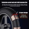 14X2.125 Bike Tyre, 14X2.125 57-254 Tubeless Tires, 14 Inch E-Bike Wheel Tire with Angled Valve for 14 Inch Electric Folding Bike, E-Bikes and E-Scooters, 45 PSI view 4