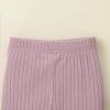 LXXIASHI Unisex Baby Ribbed Knitting Leggings Newborn Boy Girl Elastic Waist Cotton Pants (US, Age, 3 Months, 6 Months, Solid Pink) view 2