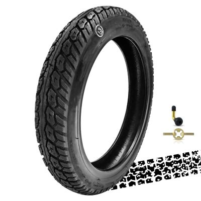 14 inch ebike Tire, 14 x 2.125 Tire 57-254 Electric Scooter Tire with Angled Valve Stem 14X2.125 Tubeless Tires for Replacement Electric Scooters and E-Bike Tires