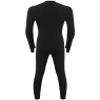 Oyolan Men's One Piece Full Body Unitard Leotard Front Zipper Long Sleeve Stretchy Bodysuits Athletic Jumpsuit Black X-Large view 4