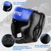 2 Pack Boxing Headgear, Boxing Gear Equipment Training Sparring Safety Head Guard Protective Gear for MMA, Kickboxing, Muay Thai, Training Helmet for Men Women view 2
