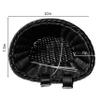 Bike Basket Front for Kid's Bikes, Scooters, Toddler Bikes  Woven Plastic Bicycle Basket with Adjustable Straps, Black (Medium) view 4
