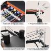 Ntoaujao Pilates Reformer, Foldable Pilates Machine for Home Gym Workout with 4 Springs & 5 Cords, fit for Beginners & Advanced Users, Up to 300 LBS (Basic) view 4