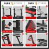 6 in 1 Professional Weight Bench Set with Squat Rack Strength Training Equipment view 4