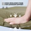 1TG Tactical Self Inflating Sleeping Pad for Camping, Insulated Inflatable Camping Mattress for Winter, with Pillow, Dual Valves, Memory Foam, Sleeping Mat for Backpacking, Hammock, Tents, Floor view 3