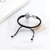 XSMZB Cremation Bracelet for Ashes Thor Hammer Memorial Urn Bracelet for Men Women Adjustable Keepsake Bangle Jewelry for Loved Ones(Silver-1) view 4