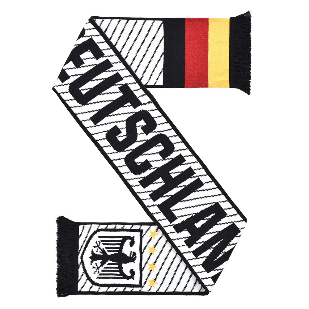 Germany Deutschland Recycled Cotton Soccer Knit Scarf