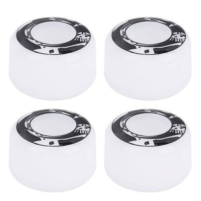 4Pcs Skateboard Wheels, 7585A Grinding Wheel Replacement, PU Elasticity Wheels Skateboard for Scooters (White with pictures)