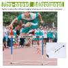 Oracra Soccer Athlete Agility Hurdles Trainer Adjustable, Metal 30"-42" Track & Field Hurdle Training Equipment, Portable Speed Practice Hurdles for Race view 3