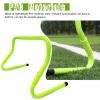 Oracra Workout Agility Hurdles for School, Multi-Pack Visibility Hurdles Training for Basketball, Soccer, Baseball, Foldable Plyometric Exercise Hurdle view 3