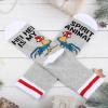 G2TUP Chicken Socks Chicken Lover Gift Hei Is My Spirit Animal Socks Cartoon Hei Merch (US, Alpha, One Size, Regular, Regular, Chicken He-i Spirit S) view 4