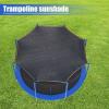 Trampoline Sunshade Cover 6ft 8ft 10ft 12ft 14ft Anti-UV Sun Protection Trampolines Canopy Outdoor Trampoline Tops Cover for Outdoor Backyard Trampoline Accessories view 4