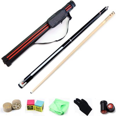 Billairds Cue Stick,Hardwood Billiard House Bar Pool Cue,Pool Cue Stick,Canadian Maple Professional Billiard Pool Cues Sticks,Pool Cue (D, Pool Cue + Accessories + Cue Box, 10.5MM)