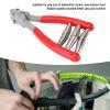 Starting Clamp Tennis Racket Starting Clamp, Tennis 3 Spring Starter Stringing Tool, High Strength Badminton Clamp Tennis Stringing Clamp Racket Stringing Tool Sports Supplies view 3