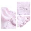 Baby Toddler Girls Cotton Summer ajamas Set Ruffle Sleeve Button-Down Top and Ruffle Shorts Newborn (Pink, 12 Months) view 2