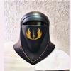 Medieval Imperial Royal Guard Helmet Cosplay Steel Men Imperial Guard Helmet Wearable Helmet Black Finish view 1