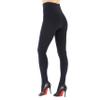 Paralinda Women's Thick Warm Fleece Lined Thermal Tights (Navy Blue,XL) view 4