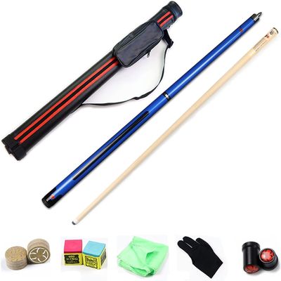 Billairds Cue Stick,Hardwood Billiard House Bar Pool Cue,Pool Cue Stick,Canadian Maple Professional Billiard Pool Cues Sticks,Pool Cue (B, Pool Cue + Accessories + Cue Box, 11.5MM)