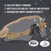 1TG Tactical Safety Shooting Glasses - Anti-Fog Tactical Goggles with 3 Lens & Hard Case, Impact-Resistant Protective Eyewear view 3