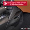 VelociMods Cupholder Slot Cap for Mazda Miata MX5 ND and Fiat 124 Spider | Passenger Side Cup Holder Hole Cover Lid | Interior Trim Insert view 3