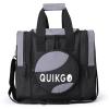 QUIKGO Bowling Bag for Single, Tote Bowling Bag with Padded Holder, Fits Shoes Up to Mens Size 14, Built-in Accessories Mesh Pocket view 1