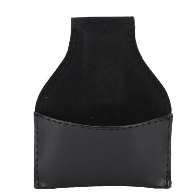 Portable Billiard Chalk Holder Pouch PU Leather Pouch Bag Accessory Multifunction Pool Chalk Holder Bag for Billiard Lovers, Black