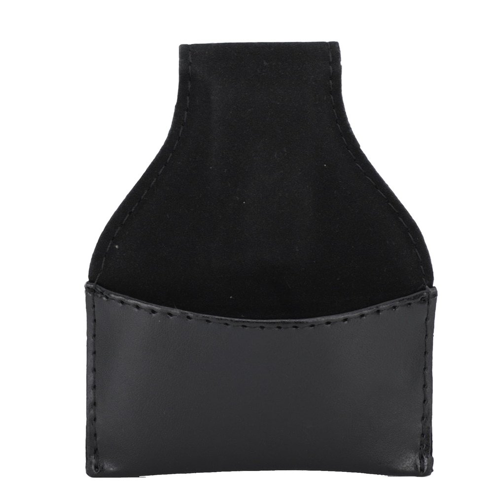 Portable Billiard Chalk Holder Pouch PU Leather Pouch Bag Accessory Multifunction Pool Chalk Holder Bag for Billiard Lovers, Black