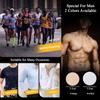 YUNEEHA 100 Pieces Disposable Nipple Covers for Men, Anti Chafing Stick Protector for Runners Sports Gym, Mens Tape Pasties Nipple Shields No Show-Beige White (50 beige and 50 white) view 2