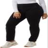 32 Degrees Womens Knit Stretch Elastic Waist Twill Pant (Black, XXL), XX-Large view 1