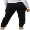32 Degrees Womens Knit Stretch Elastic Waist Twill Pant (Black, XXL), XX-Large view 2
