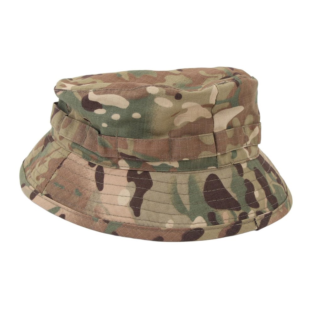 Boonie Hat, Adjustable Buckle Design | Short Brim Design, Weatherproof Outdoor Bucket Hat for Fishing Trips Jungle (CP)