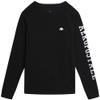 AEROPOSTALE Boys Long Sleeve Shirt - Soft Blended Crewneck Thermal Long Sleeve Shirts for Boys - Warm Baselayer Shirt (8-16), Size 8, Black view 1