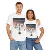 NineFit Basics New Argentina Campeon 2024 ADULT T-Shirt BICAMPEONES de America Soccer Copa Fans Campeones Jersey | Unisex Camiseta (US, Alpha, X-Large, Regular, Regular, White) view 2