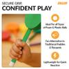 The Zone Foam Paddles Set of 6 Lightweight and Easy to Swing Colorful Foam Paddles for Badminton, Paddleball & Pickleball Large Size 9 Head with 11 Handle Ideal for Indoor Outdoor Play Schools & Fun view 2
