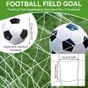12x6ft Soccer Nets for Backyard, Soccer Goal Net Replacement Soccer Netting Backstop for Sports Match Training, Adults and Youth Soccer Practice view 2