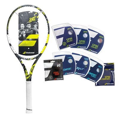 Babolat Pure Aero Lite Tennis Racquet (Choice of String and Tension) (4 3/8)