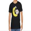 HK Apparel & Home Baseball Cute Banana T-Shirt for Men's, Baseball T Shirt (US, Alpha, XX-Large, Regular, Regular, Black) view 2
