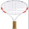 Babolat Pure Strike 97 X2 Tennis Racquet (4th Gen) - Strung with 16g Black Syn Gut at Mid-Range Tension (4 1/4" Grip) view 2