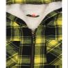 ZENTHACE Boys Fleece Jacket Hoodie Flannel Plaid Shacket Sherpa Lined Winter Full Zip Up Hooded Sweatshirt Golden L Size10-12 view 2