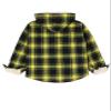 ZENTHACE Boys Fleece Jacket Hoodie Flannel Plaid Shacket Sherpa Lined Winter Full Zip Up Hooded Sweatshirt Golden L Size10-12 view 3