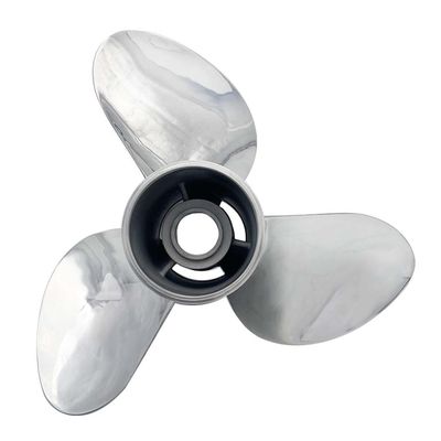 4289-3140-19 14" x 19" Stainless Steel 3 Bladed Right Hand S3R Propeller 15 Spline Tooth Fits Suzuki Models 70 Hp - 140 Hp