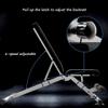 Adjustable Weight Bench Home Training Gym Weight Lifting Adjustable Bench Foldable Weight Lifting Multi-Functional Fitness Chair Commercial Weight Bench Abdominal Exerciser (Black) view 2