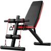 Adjustable Weight Bench Full Body Workout Dumbbell Bench Adjustable Dumbbell Weight Bench Foldable Compact, Workout Bench Flat Incline Decline Slant Bench with Leg Extension and Curl view 1