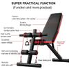 Adjustable Weight Bench Full Body Workout Dumbbell Bench Adjustable Dumbbell Weight Bench Foldable Compact, Workout Bench Flat Incline Decline Slant Bench with Leg Extension and Curl view 4