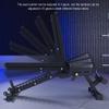Adjustable Weight Bench for Home Gym, Multi-Purpose Workout Training Bench, Full Body Workout Barbell Dumbbell Bench Press Equipment, 440 Lbs Load Weight Capacity (Black 146x50x47cm) view 3