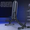 Adjustable Weight Bench for Home Gym, Multi-Purpose Workout Training Bench, Full Body Workout Barbell Dumbbell Bench Press Equipment, 440 Lbs Load Weight Capacity (Black 146x50x47cm) view 4
